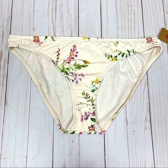 Daniel Cremieux “Wildflower Hipster” Bikini Bottom Size Large Women - Picture 1 of 9